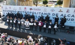  FIRMAN CONVENIO PARA LA PAZ Y LA SEGURIDAD ALCALDÍAS Y PRESIDENCIAS MUNICIPALES DEL VALLE DE MÉXICO