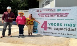 CONTINUAN AVANZANDO LAS OBRAS HIDRAULICAS EN SAN JOSE Y EL PUEBLO DE TLAHUAC PARA PROTEGER A MAS DE 400 MIL HABITANTES