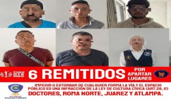 VAN MAS DE 3 MIL 200 FRANELEROS REMITIDOS AL JUZGADO C?VICO EN GOBIERNO DE ALE ROJO DE LA VEGA   