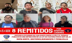 PARA RECUPERAR EL ORDEN EN LA VIA PUBLICA, ALCALDIA CUAUHTEMOC HA REMITIDO A 3 MIL 436 FRANELEROS ANTE EL JUEZ CIVICO