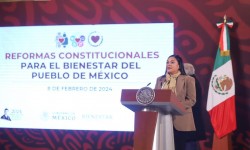 PRESENTA SECRETARIA ARIADNA MONTIEL, REFORMAS CONSTITUCIONALES PARA EL BIENESTAR DEL PUEBLO
