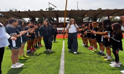 Nancy Nu?ez firma acuerdo de fomento deportivo con Alexia Putellas a traves de Eleven M?xico